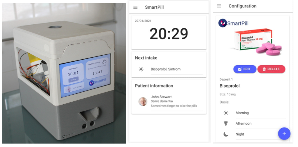 SmartPill Dispenser, el mejor proyecto en Smart Medical Desing Challenge